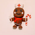 Load image into Gallery viewer, 3D Printed Gingerbread Nurse Ornament
