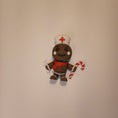 Load image into Gallery viewer, 3D Printed Gingerbread Nurse Ornament
