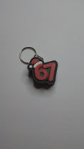 Load and play video in Gallery viewer, 3D Printed 67 Hat Fidget Clicker Keychain
