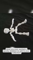 Load and play video in Gallery viewer, 3D Printed Articulated Dummy Skeleton
