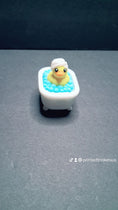 Load image into Gallery viewer, 3D Printed Duck in a Bathtub Fidget Clicker
