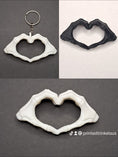 Load image into Gallery viewer, 3D Printed Bone Heart Decoration
